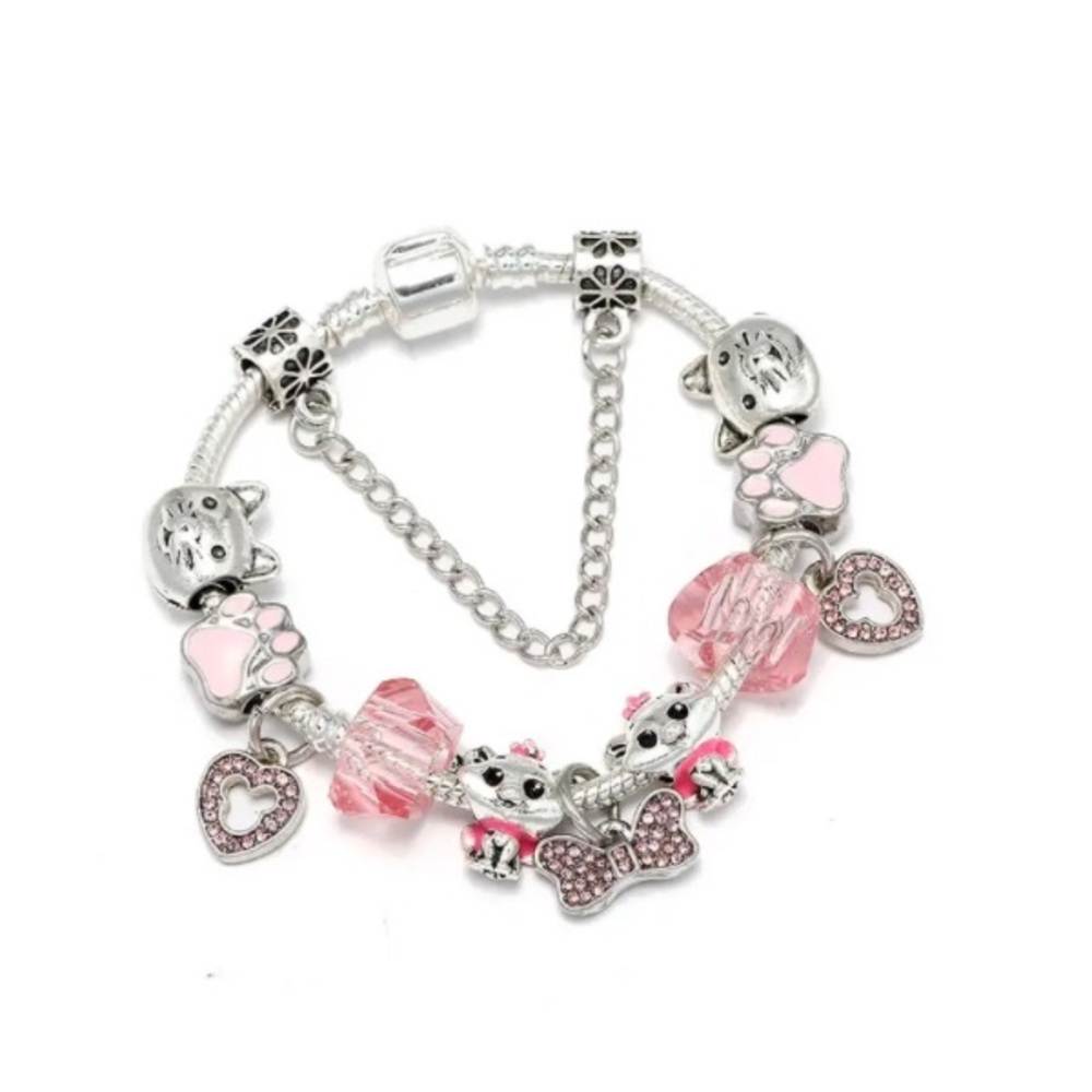 Cat Charm Bracelet